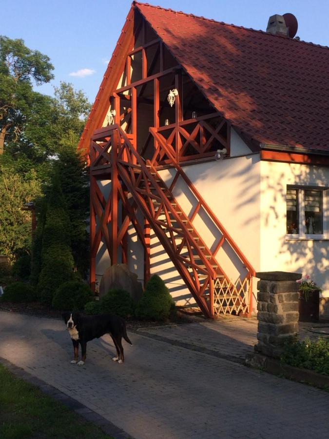 Ferienwohnung Im Schlossgarten Herbsleben Bagian luar foto
